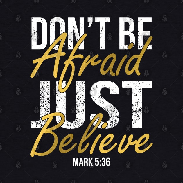 Bible Verse Mark 5:36 by Tee Tow Argh 